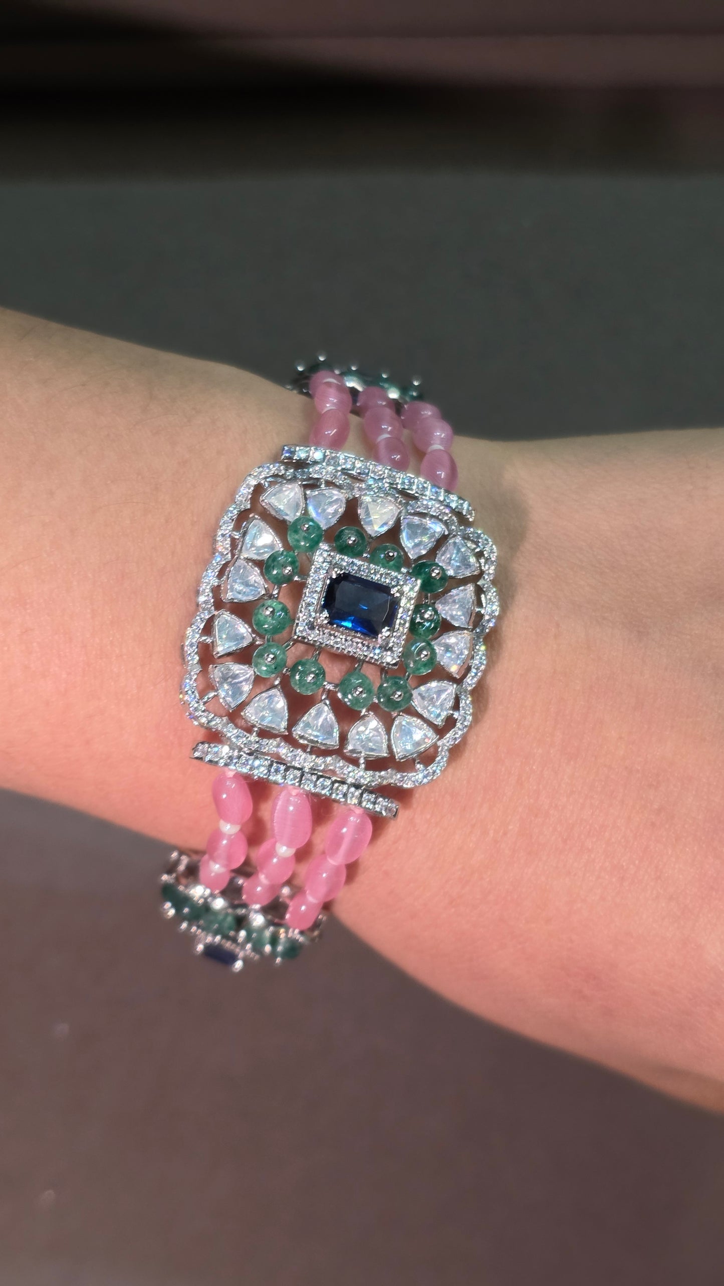 Pink Motif Bracelet