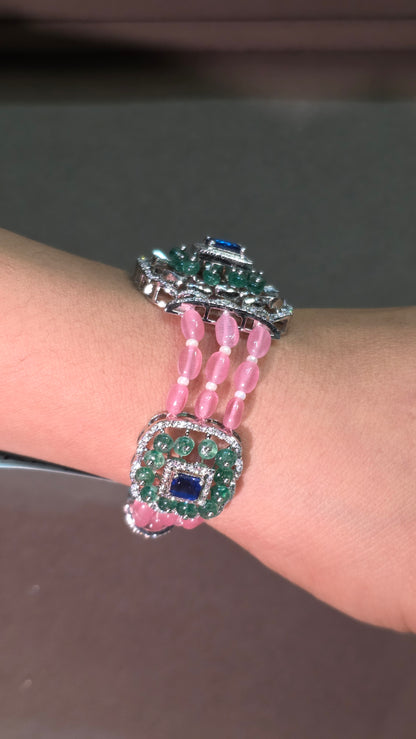 Pink Motif Bracelet