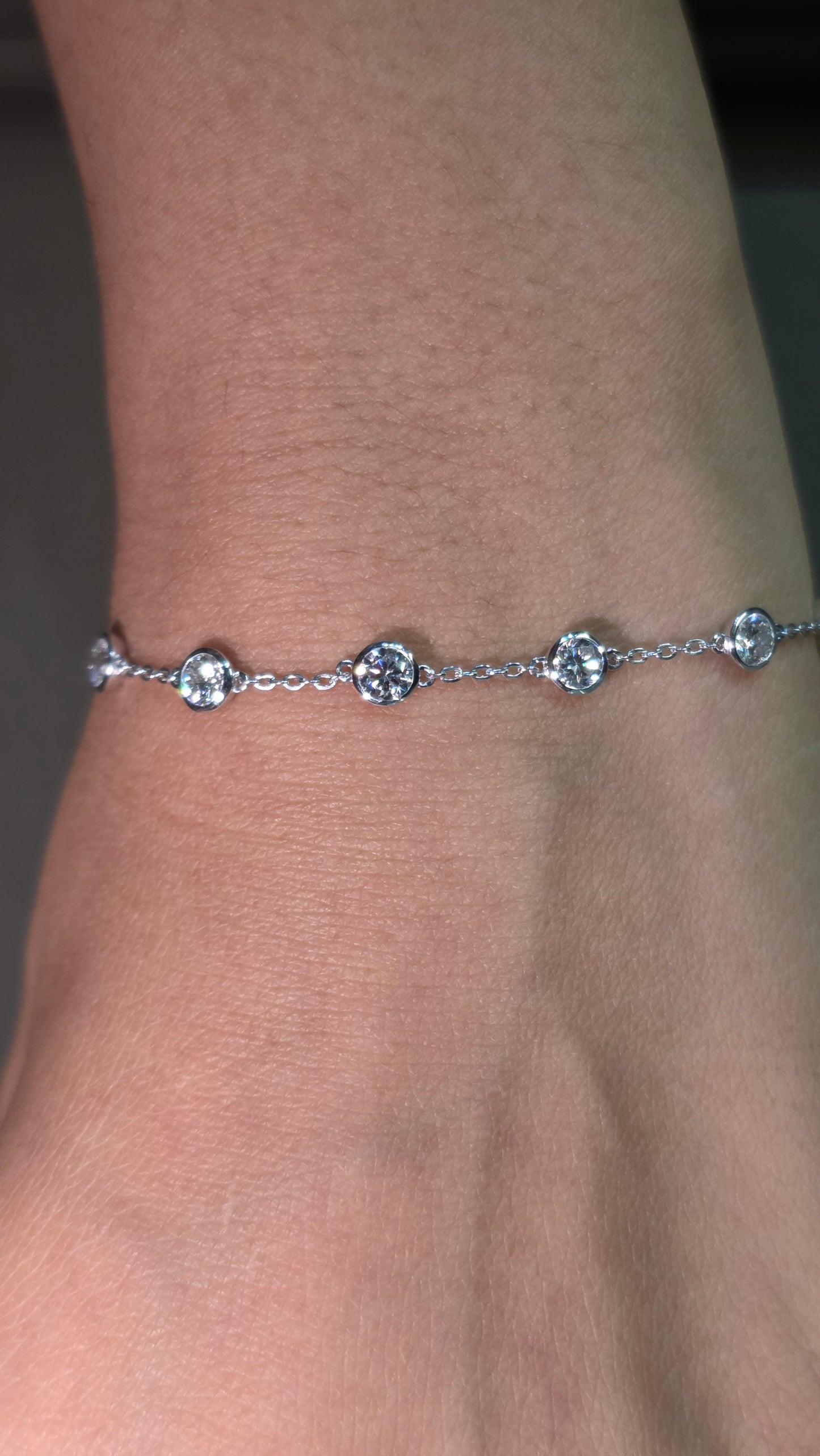 Eternity Bezel Bracelet