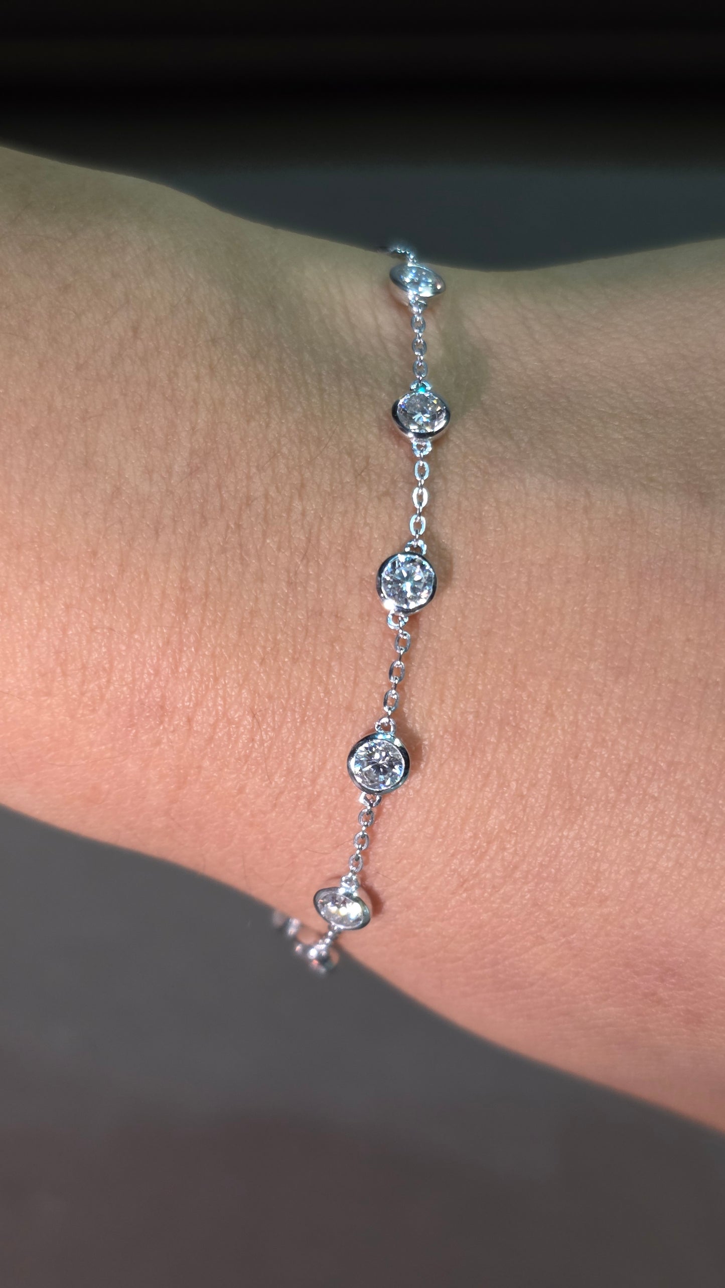 Eternity Bezel Bracelet