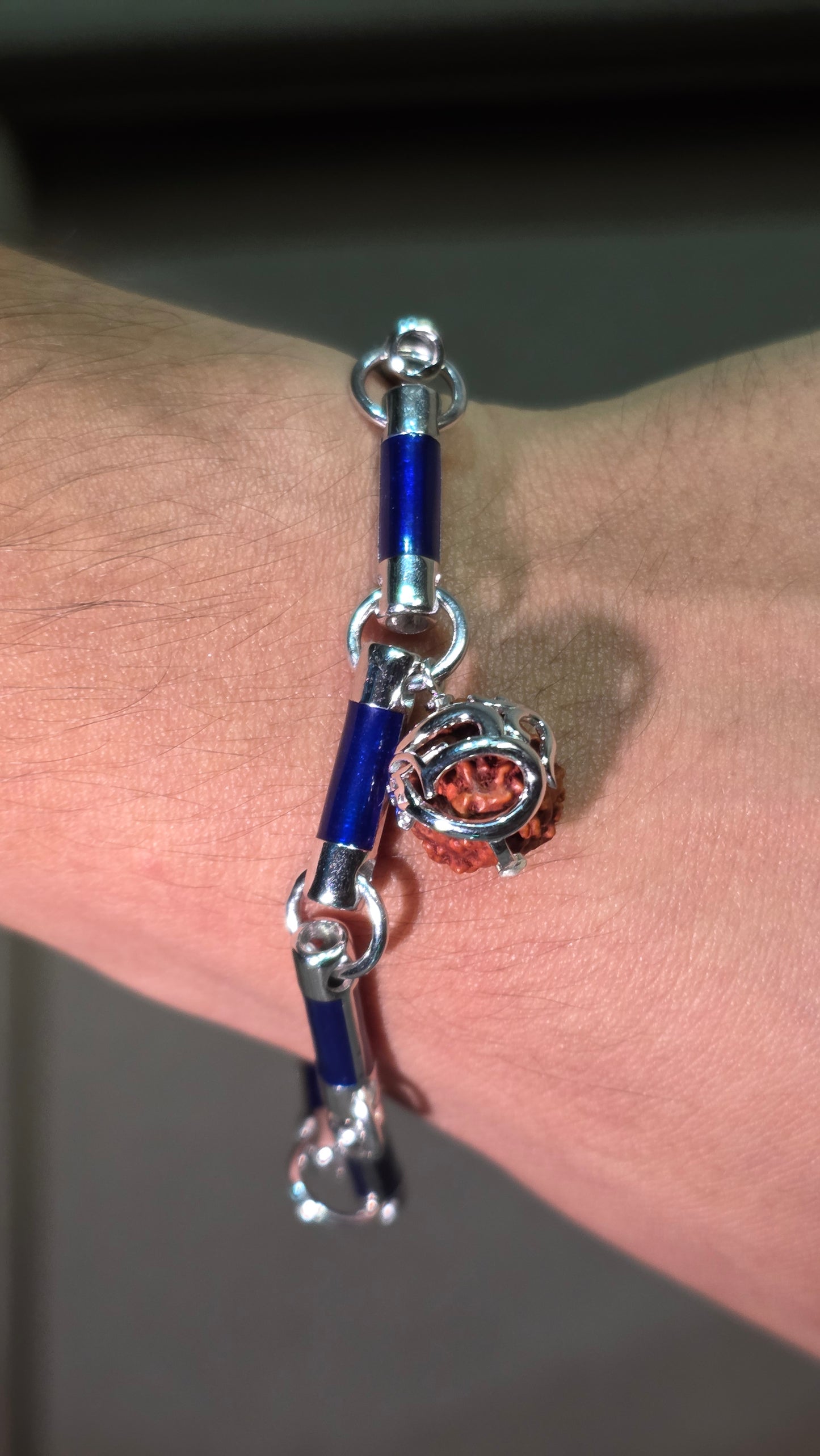 Blue Link Bracelets