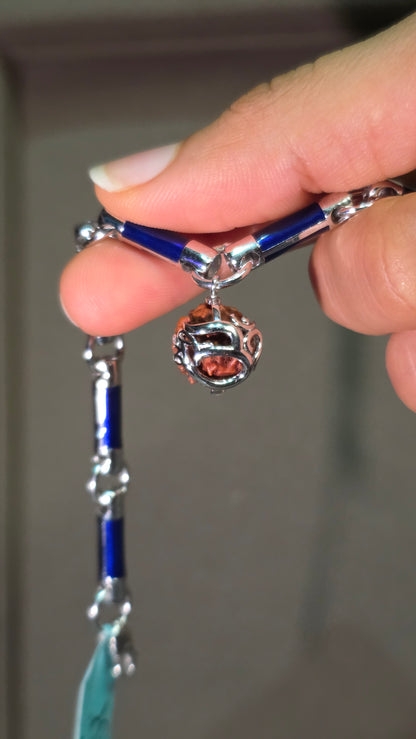 Blue Link Bracelets