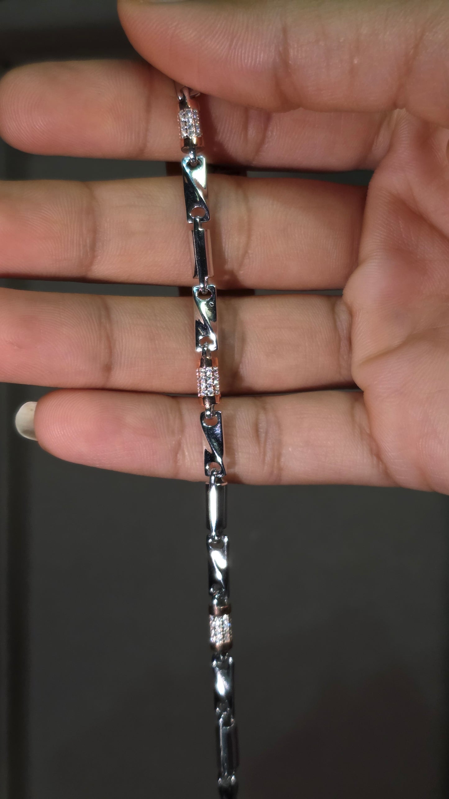 Twisted Bar Bracelet
