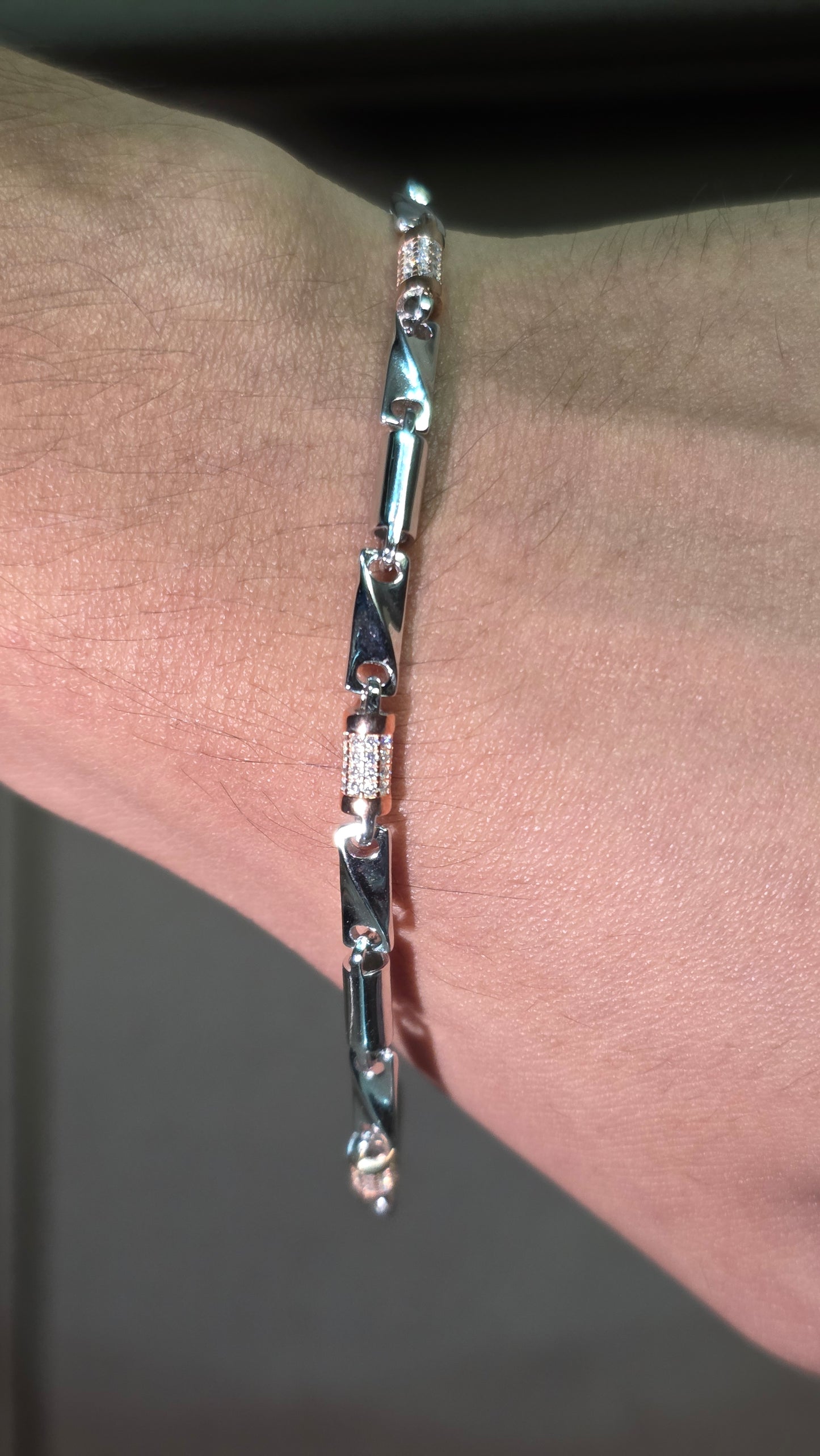 Twisted Bar Bracelet