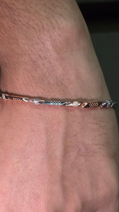 Geometric Link Bracelet