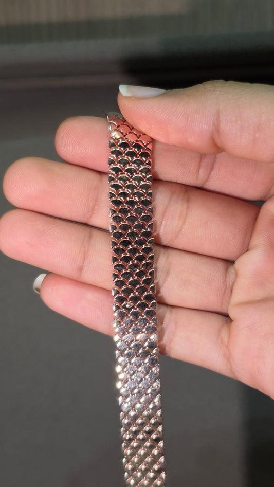 Rose Scallop Bracelet