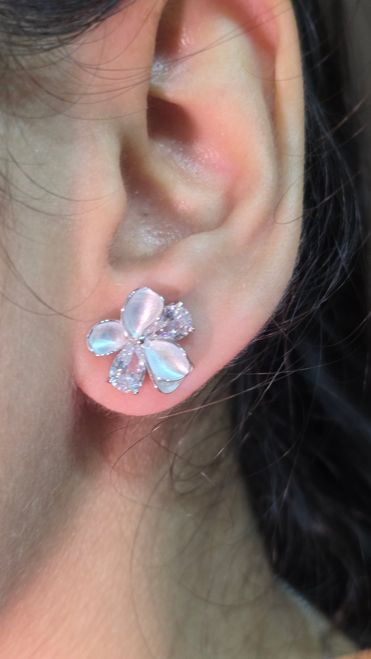 Crystal Petal Pendat set