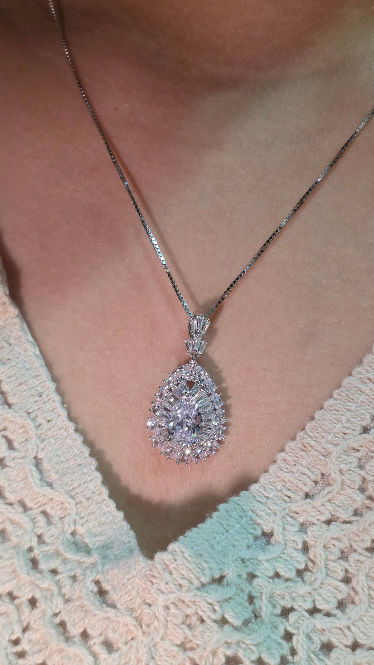 Teardrop Pendant Set