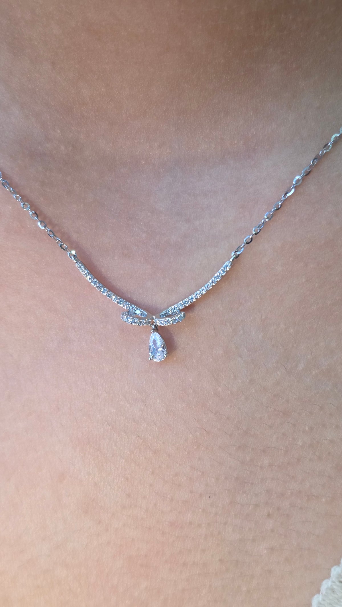 Celeste Drop Pendant Chain