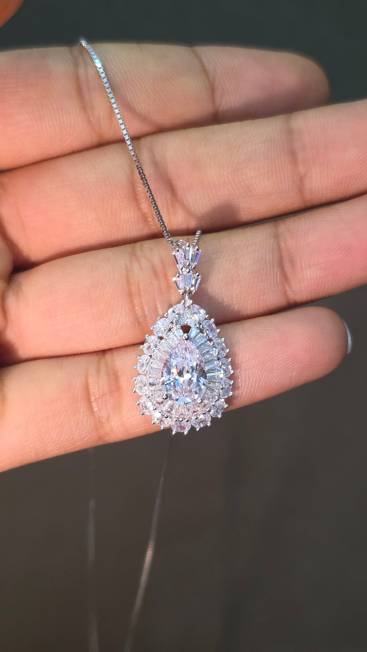 Teardrop Pendant Set