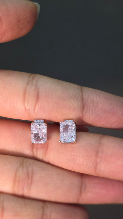 Radiant Cut Pendant Set