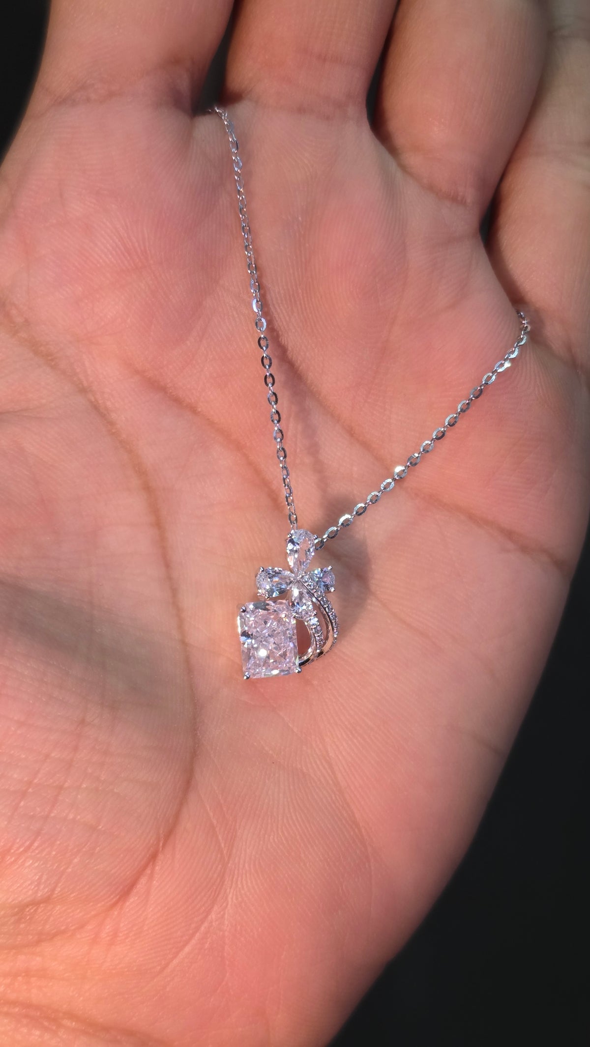 Papillon Crown Pendant Chain