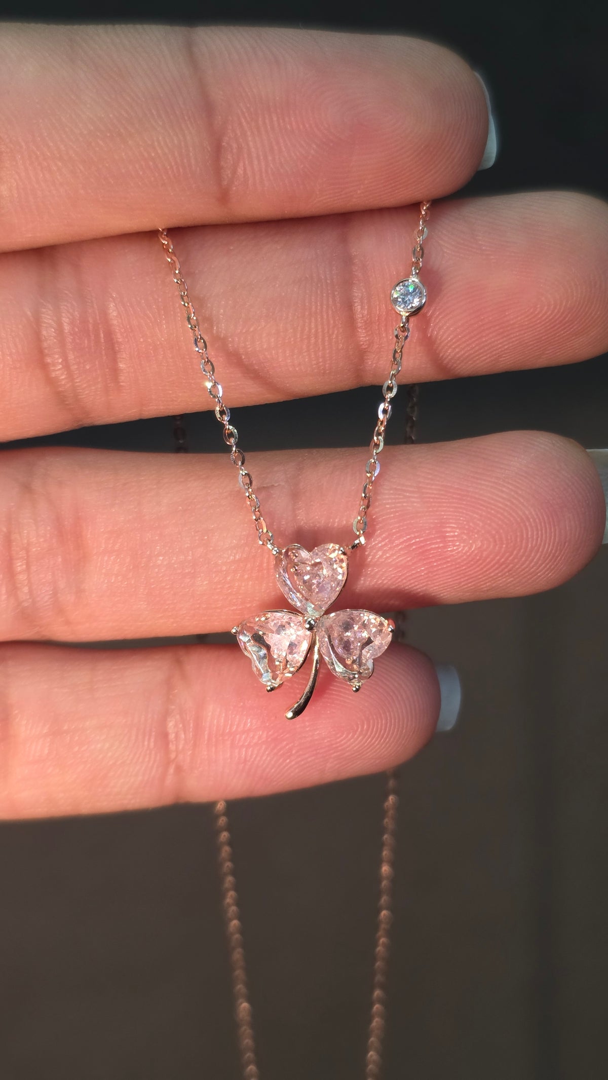 Clover Pendant Chain