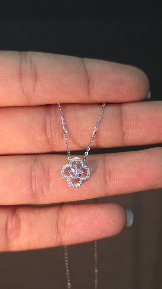 Blush Clover Pendant Chain