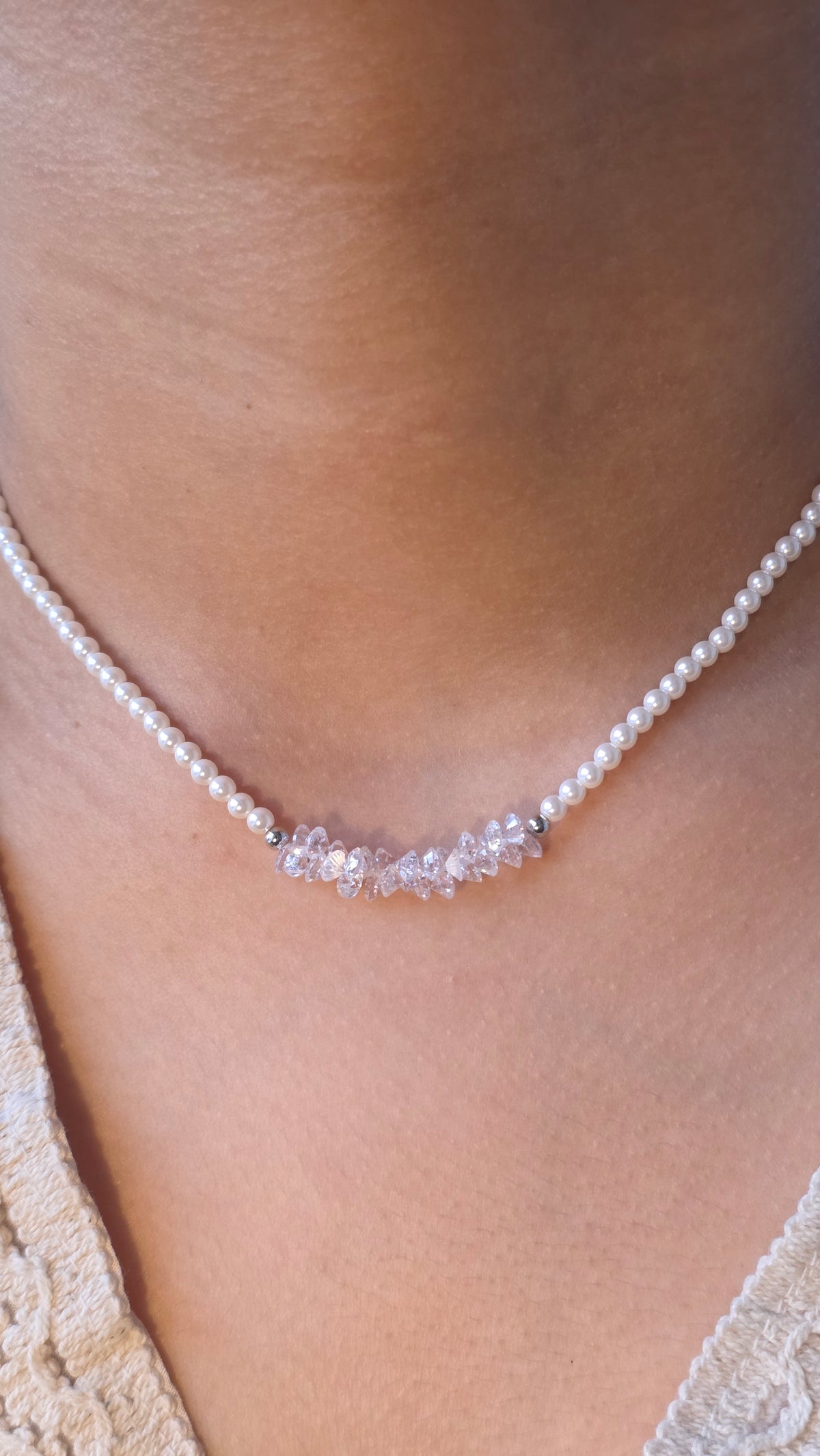 Ivory Arc Necklace
