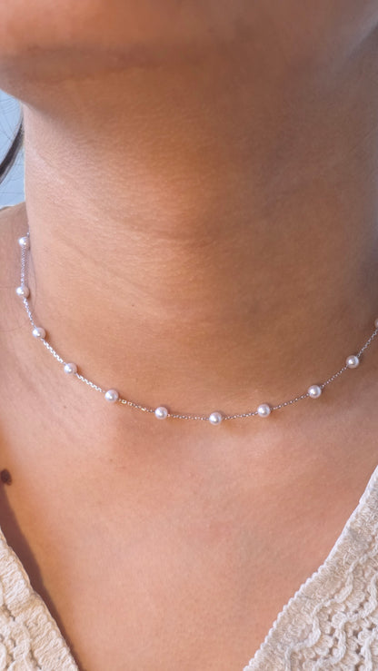 Pearl Station Pendant Chain