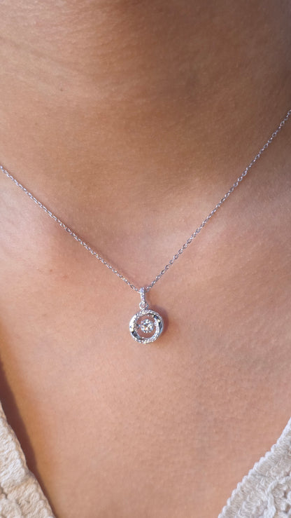 Orbit Spiral Pendant Chain