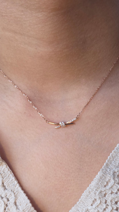 Eternal Knot Pendant Chain