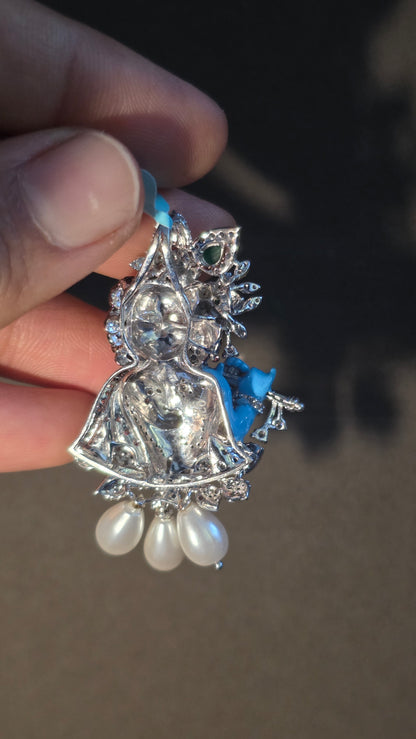 Bal Krishna Pearl Pendant