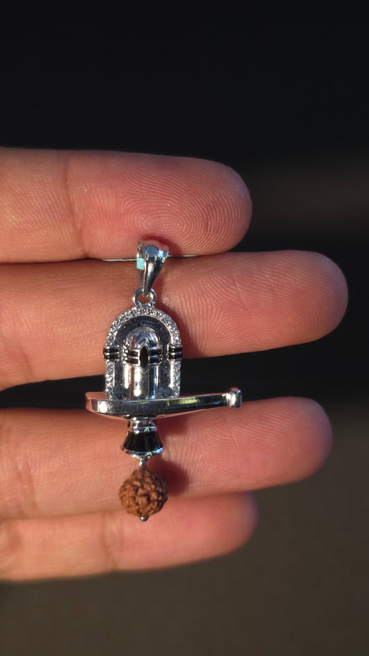 Shivling Rudraksha Pendant