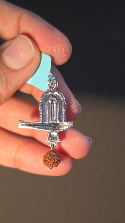 Shivling Rudraksha Pendant