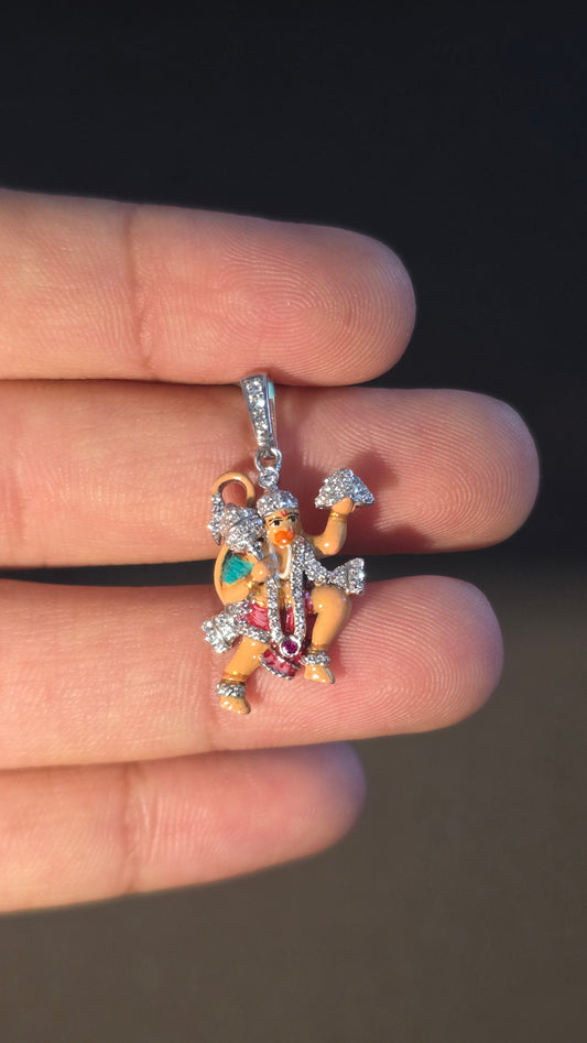 Flying Hanuman Pendant