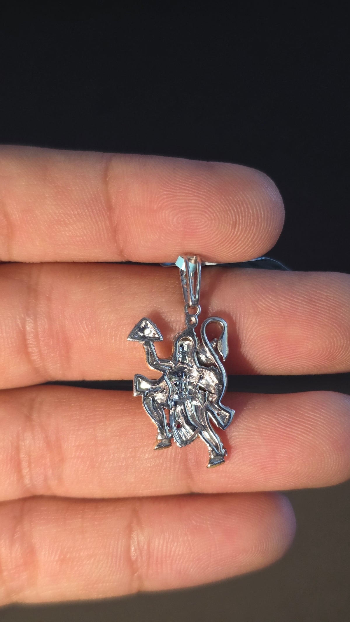Flying Hanuman Pendant