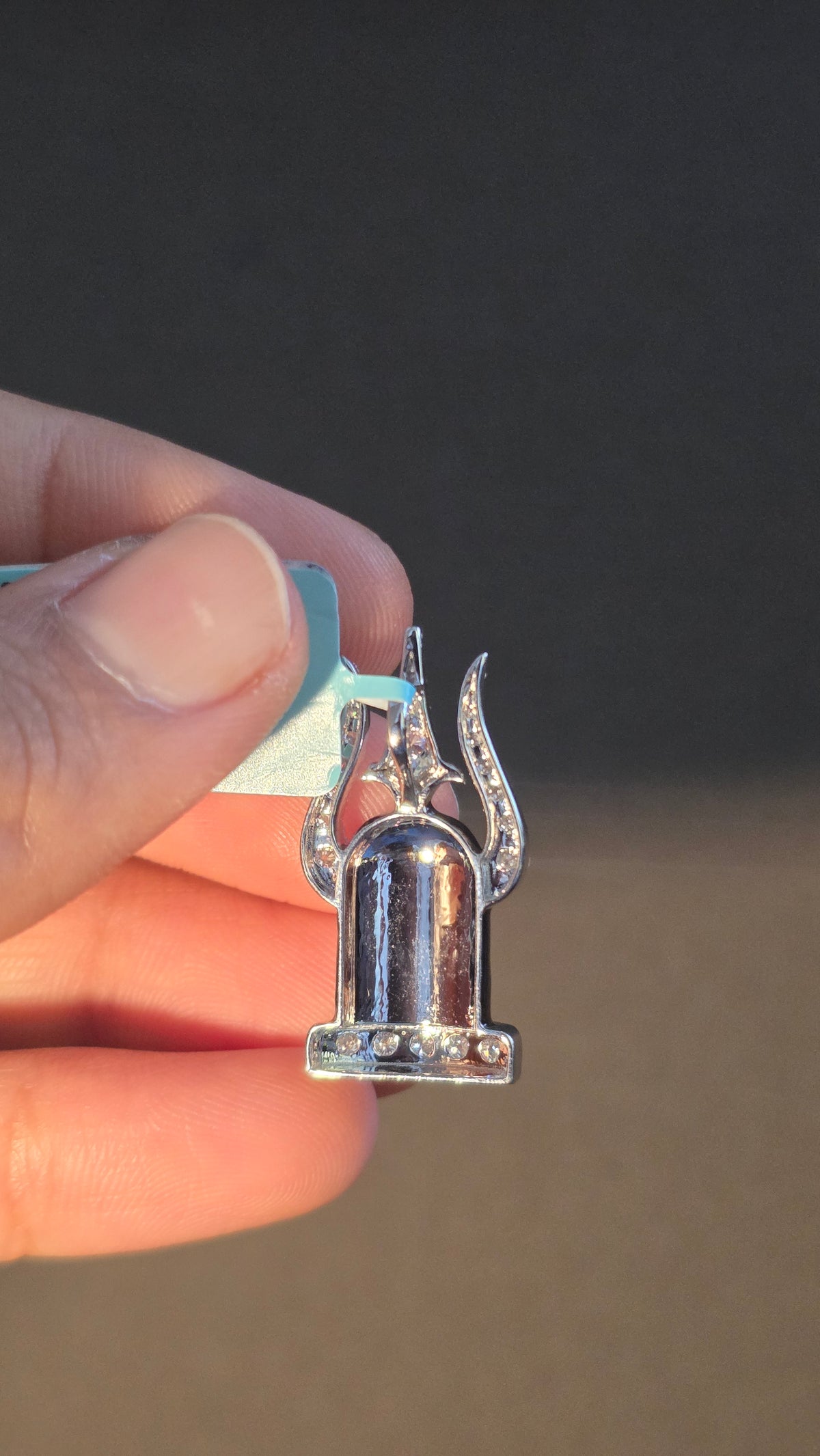 Trishul Shivling Pendant