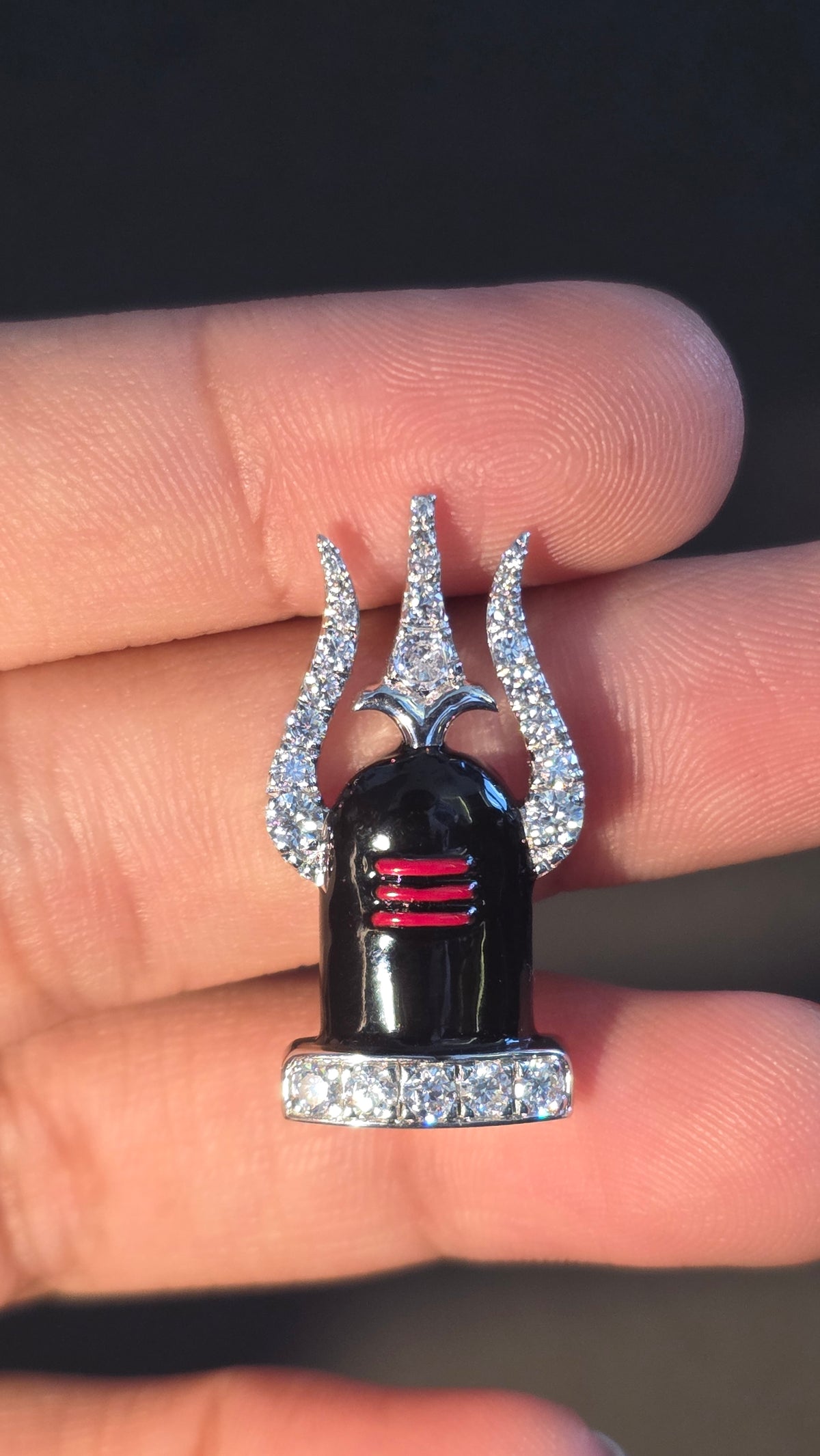 Trishul Shivling Pendant