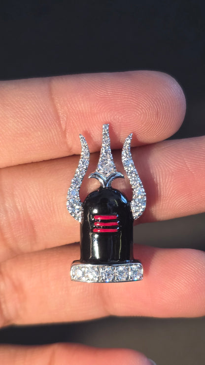 Trishul Shivling Pendant