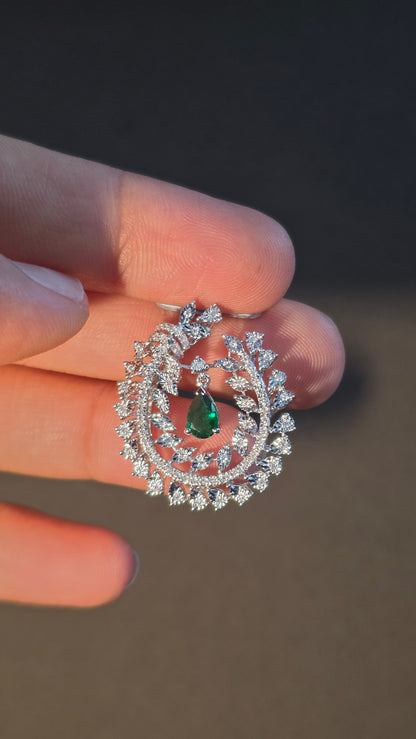 Pear-cut Emerald