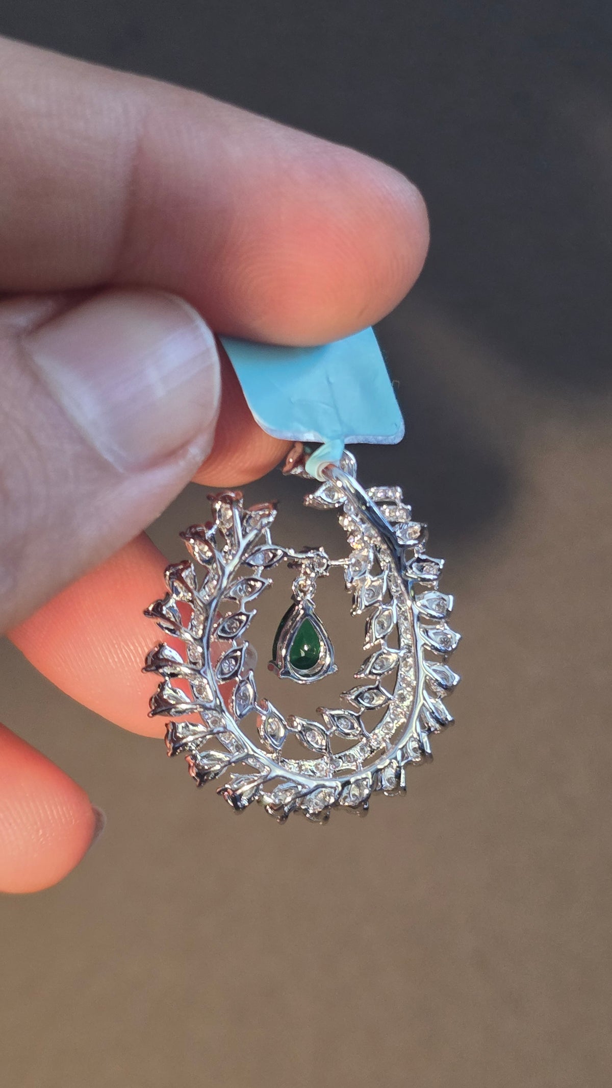 Pear-cut Emerald