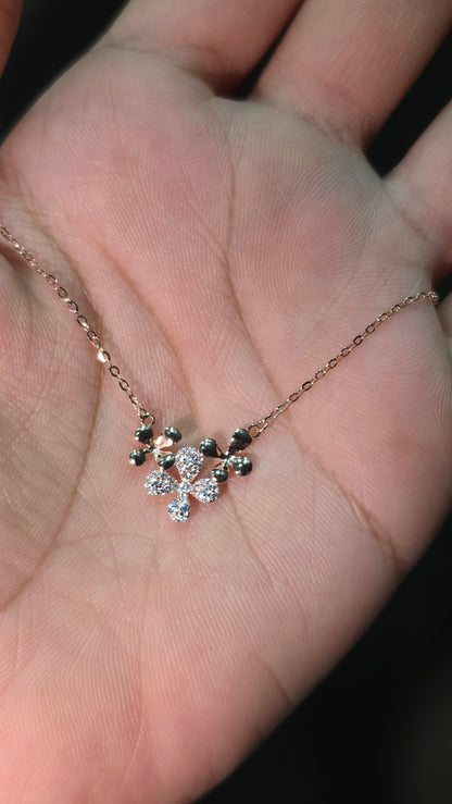Petal Cluster Necklace