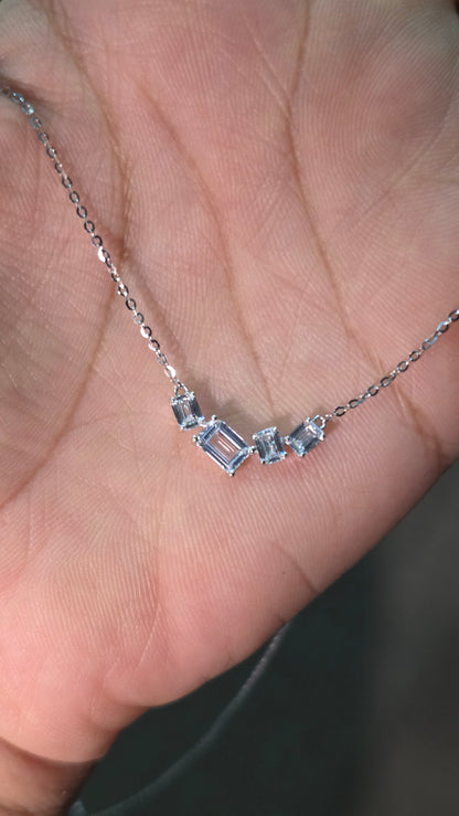 Azure Bar Pendant Chain