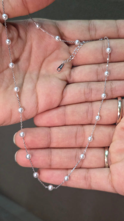 Pearl Station Pendant Chain