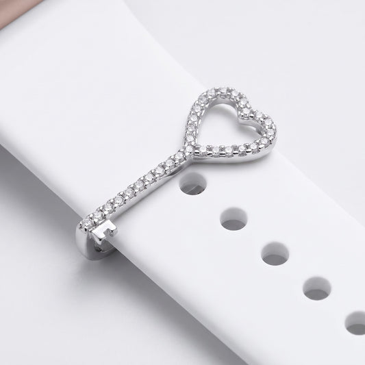 Key to my Heart Watch Charm