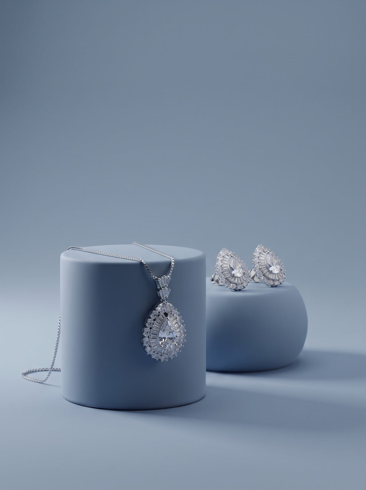Teardrop Pendant Set