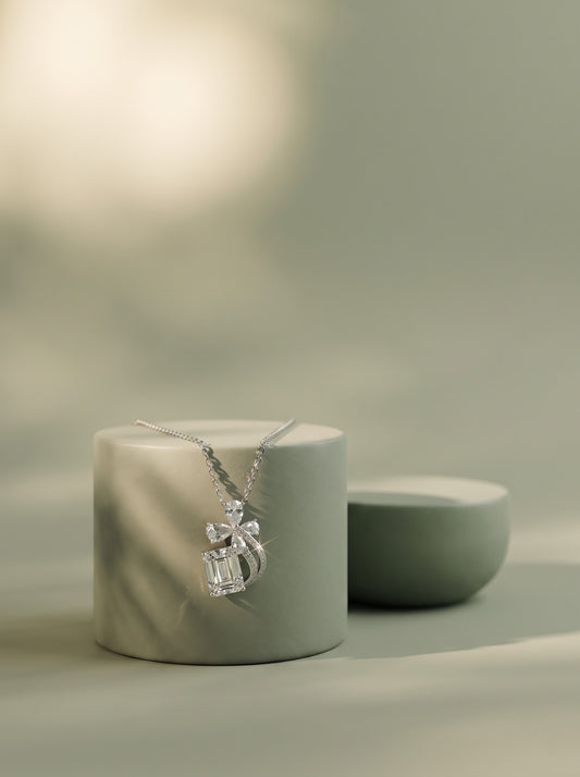 Papillon Crown Pendant Chain
