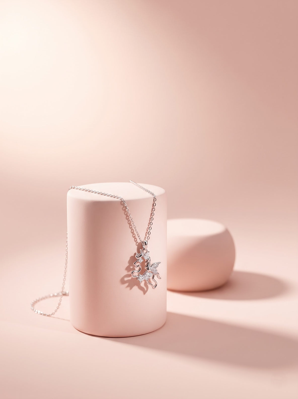 Unicorn Crystal Pendant Chain