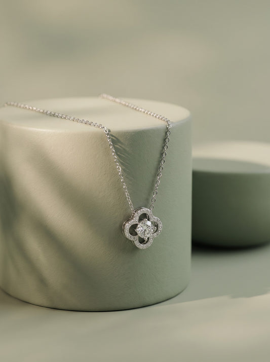 Blush Clover Pendant Chain
