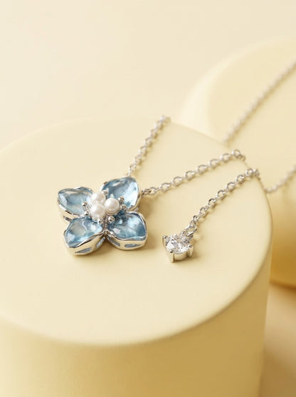 Hydrangea Layered Necklace