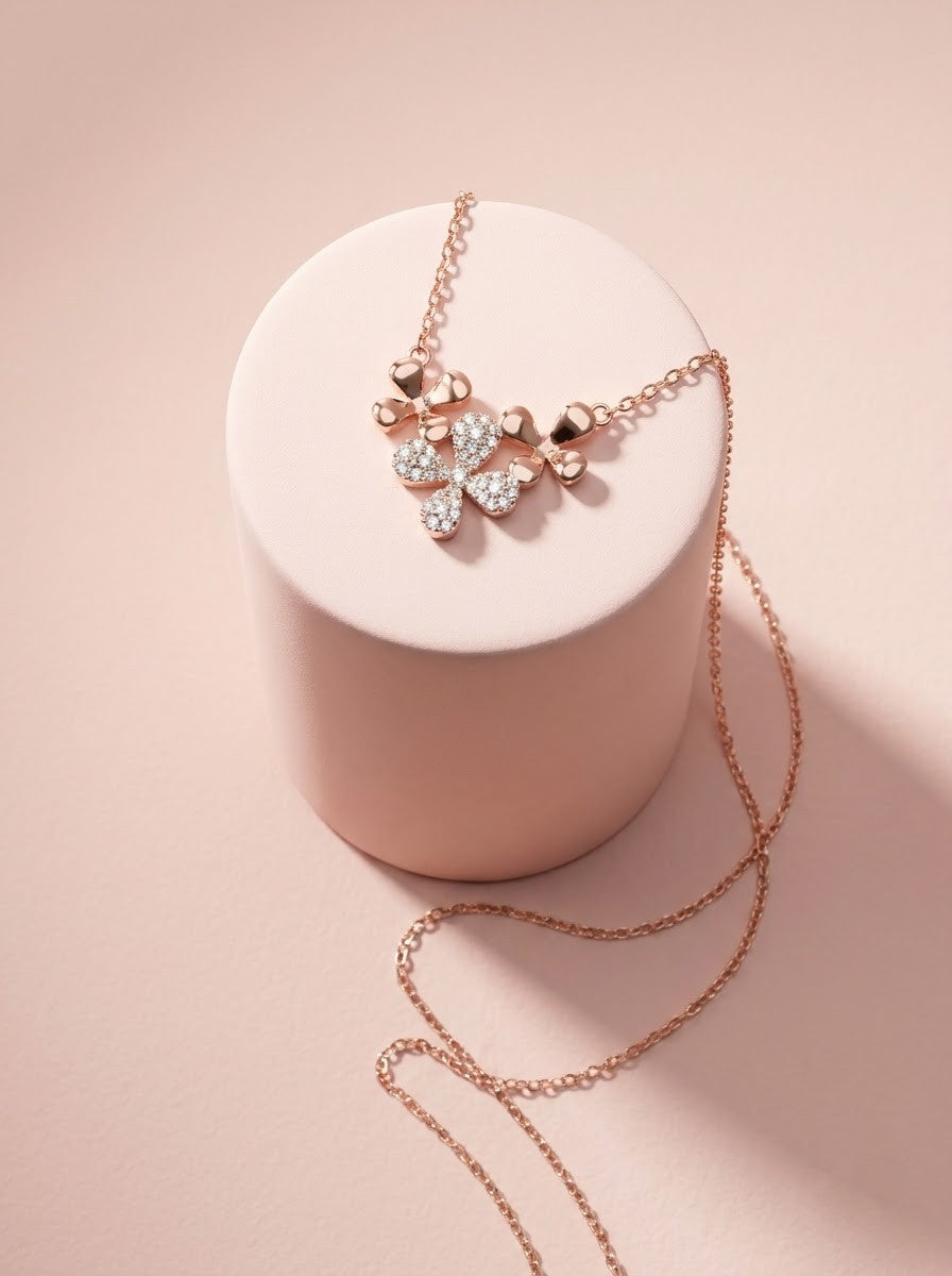 Petal Cluster Necklace