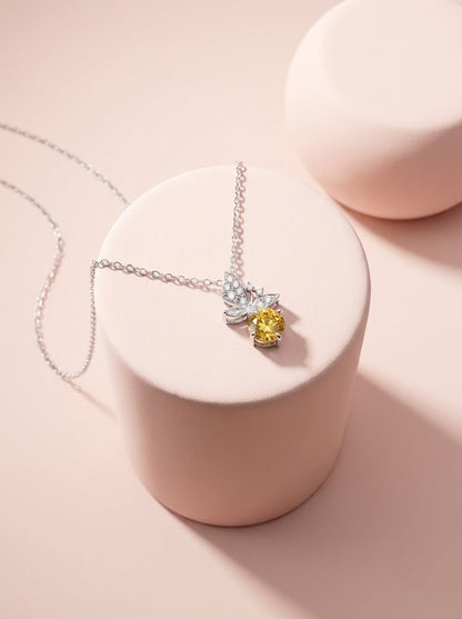 Soleil Butterfly Pendant Chain