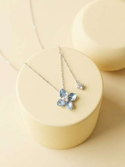 Hydrangea Layered Necklace