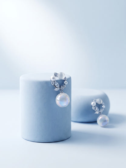 Luna Wreath Drop Earrings