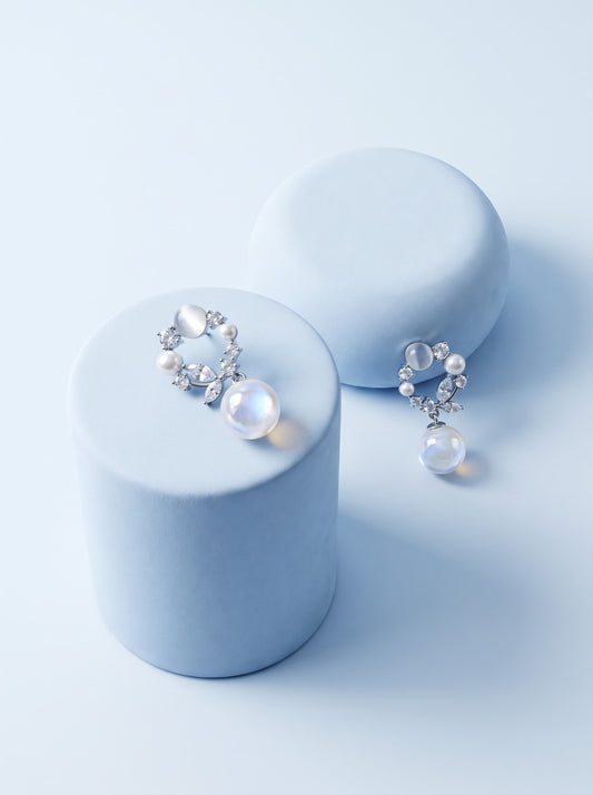 Luna Wreath Drop Earrings