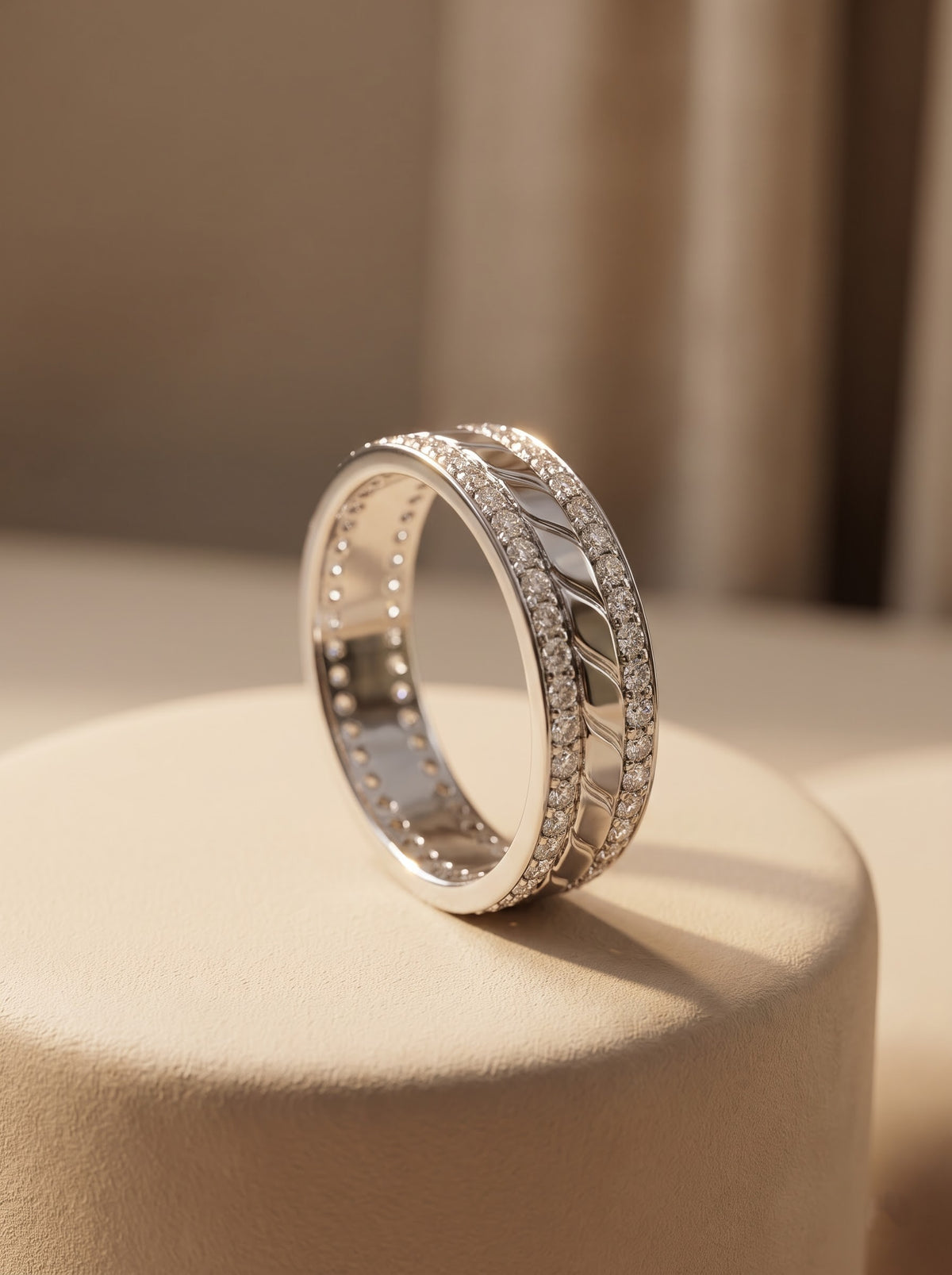 Twin Sparkle Ring