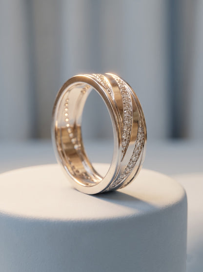The Wrapped Silver Ring