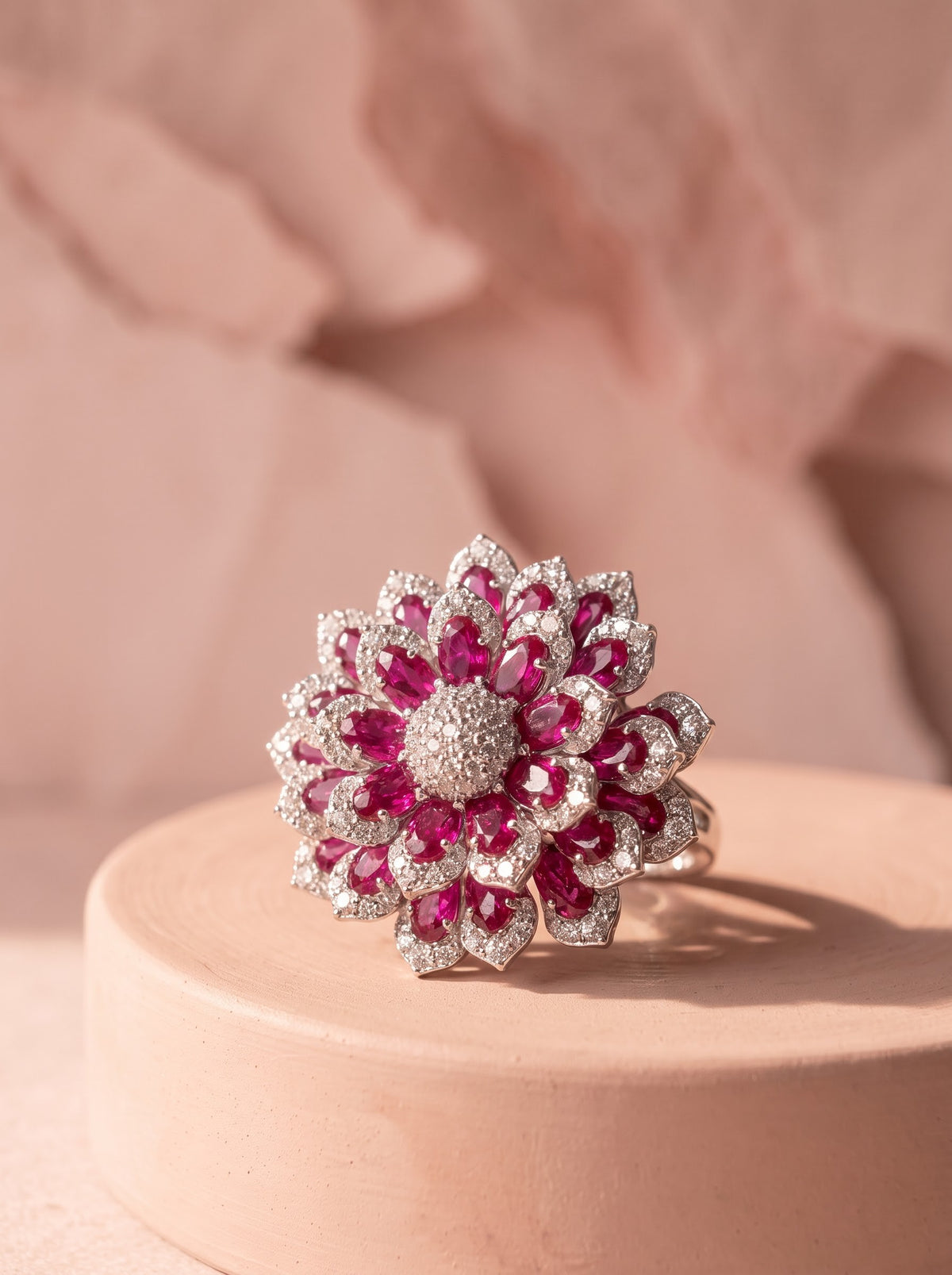 The Maharani Floral Ring