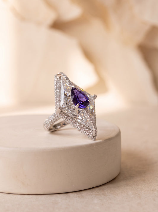 The Violet Kite Ring